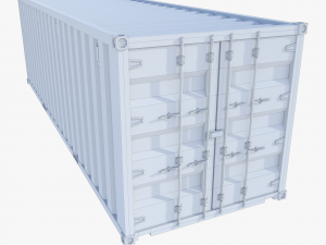 Cargo container pack 01 3Dモデル