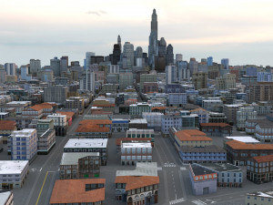 City 97 3D Model