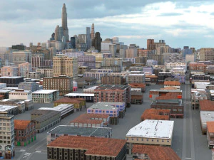 City 97 3D Model