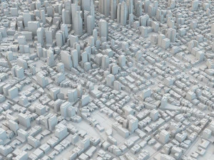City 97 3D Model