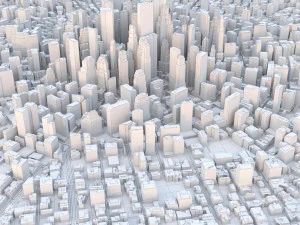 City 98 3D Model