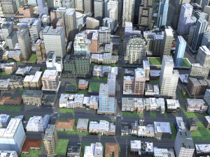 City 99 3D Model