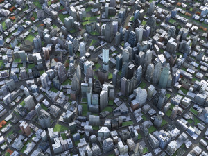City 99 3D Модель