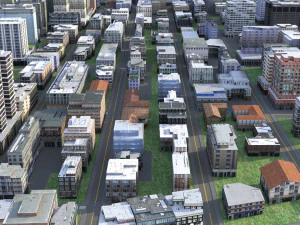 City 99 3D Model