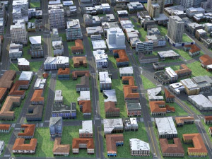 City 99 3D Model