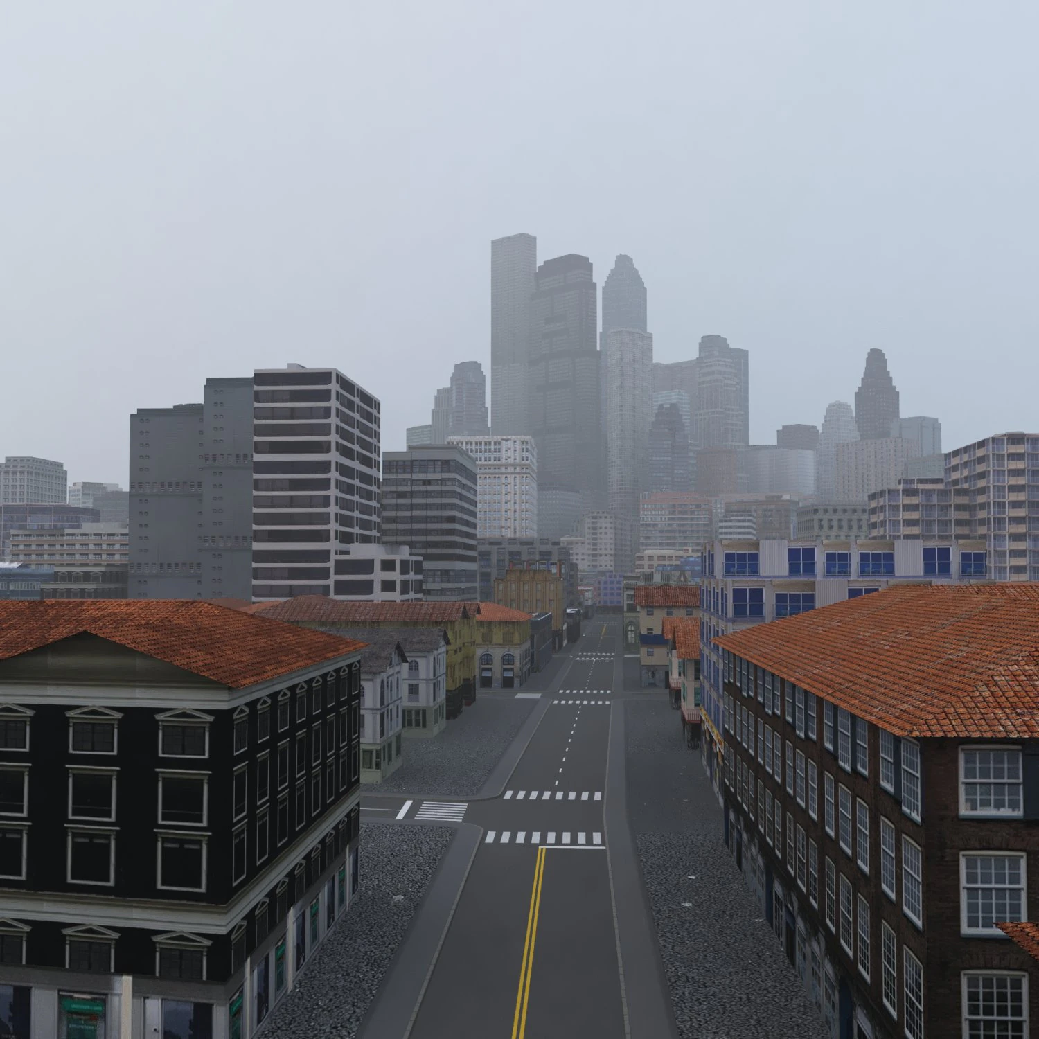 City 100 3D Model .c4d .max .obj .3ds .fbx .stl .blend 