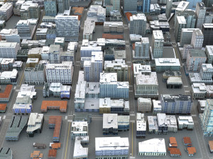 City 100 3D 模型