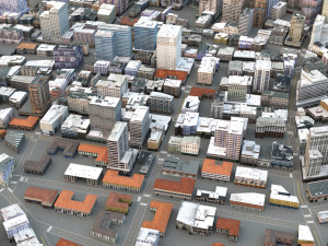 City 100 3D 模型