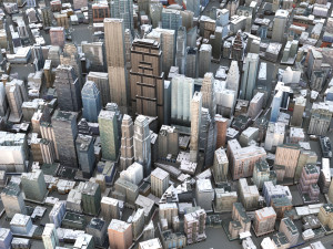 City 100 3D 模型