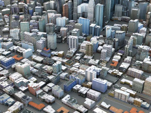 City 100 3D Model
