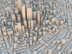 City 100 3D 模型