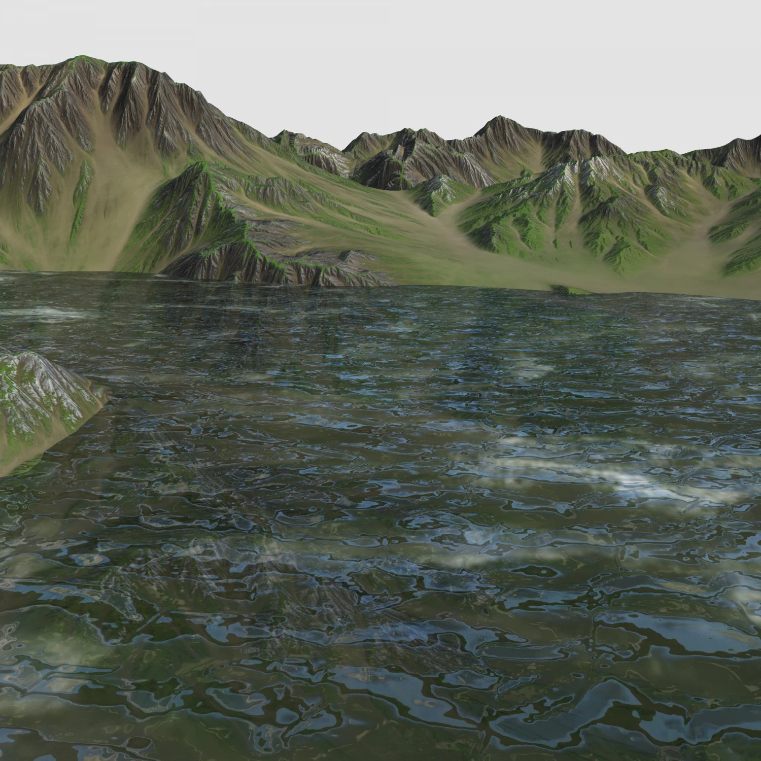 Paysage 107 Modèle 3D .c4d .max .obj .3ds .fbx .stl .blend 