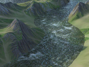 Paysage 107 Modèle 3D