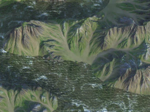 Paysage 107 Modèle 3D