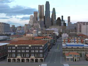 City 103 3D Model