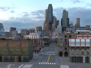 City 103 3D Model