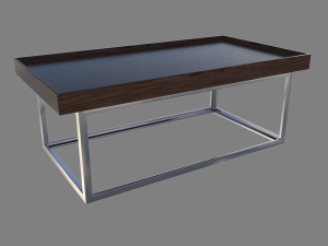 Modern table 01 3D-Modell