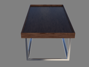 Modern table 01 3D Model