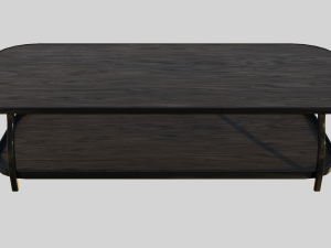 Modern table 02 3D-Modell