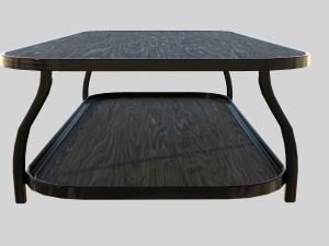 Modern table 02 3D-Modell