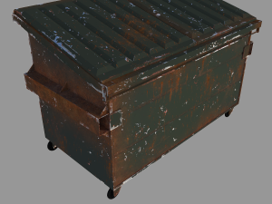 Dumpster 01 Modello 3D