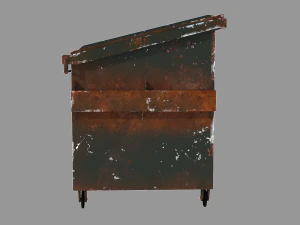 Dumpster 01 3D Model