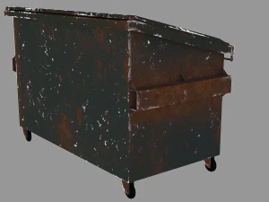 Dumpster 01 3D Model