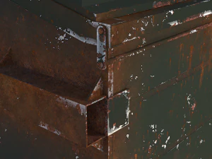 Dumpster 01 3D Model
