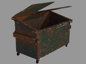 Dumpster 01 3D 모델