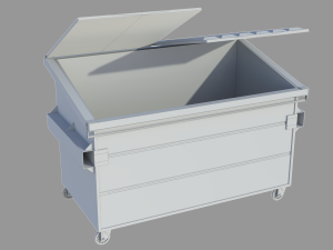 Dumpster 01 3D 모델