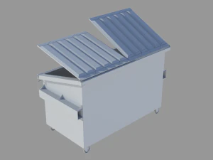 Dumpster 01 3D Model