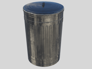 Trash can 01 Modelo 3D