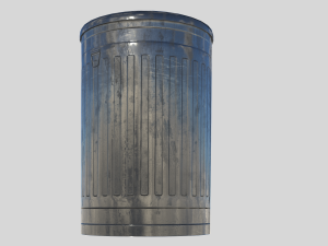 Trash can 01 Modelo 3D