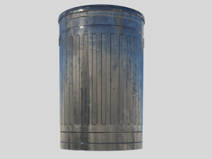 Trash can 01 Modelo 3D