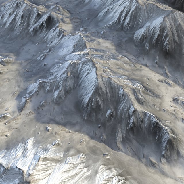 Landscape 120 3D Модель .c4d .max .obj .3ds .fbx .stl .blend 