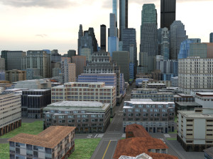 City 105 3D Model