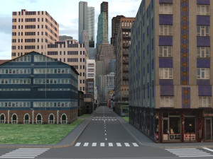 City 105 Modello 3D