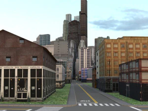 City 105 3D Model