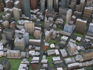City 105 Modello 3D
