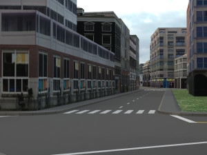 City 105 Modello 3D
