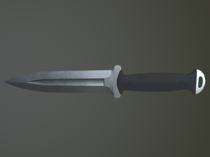 Knife 02 3D-Modell