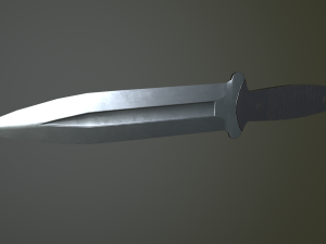 Knife 02 3D 모델
