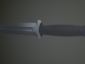 Knife 02 3D 모델
