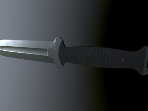 Knife 02 3D 모델