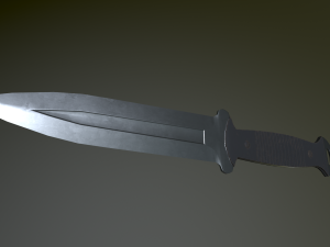 Knife 02 3D 모델