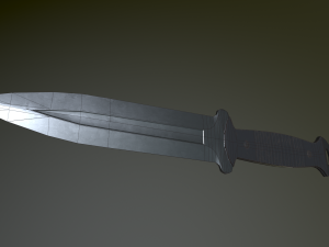 Knife 02 3D 모델