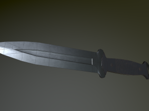 Knife 02 3D 모델