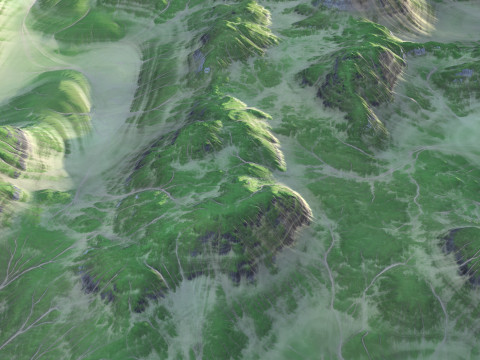 Landscape 122 3D Модель