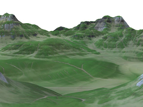 Landscape 122 3D Model
