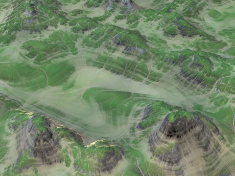 Landscape 122 3D Model